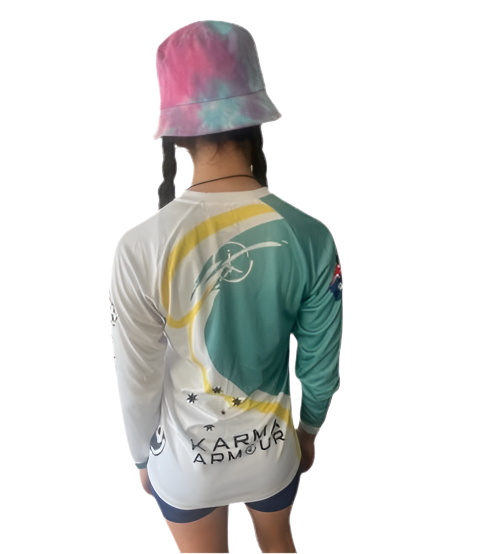 K.I. Green & Gold Aussie BMX/MTB Jersey