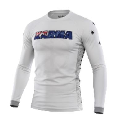 K.I. White Karma Jersey (Ultra Slim Milk Fiber- Stretch)
