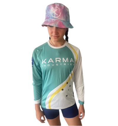 K.I. Green & Gold Aussie BMX/MTB Jersey