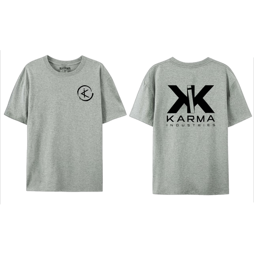 K.I. KIK Heavy Weight Tee - Adult Grey