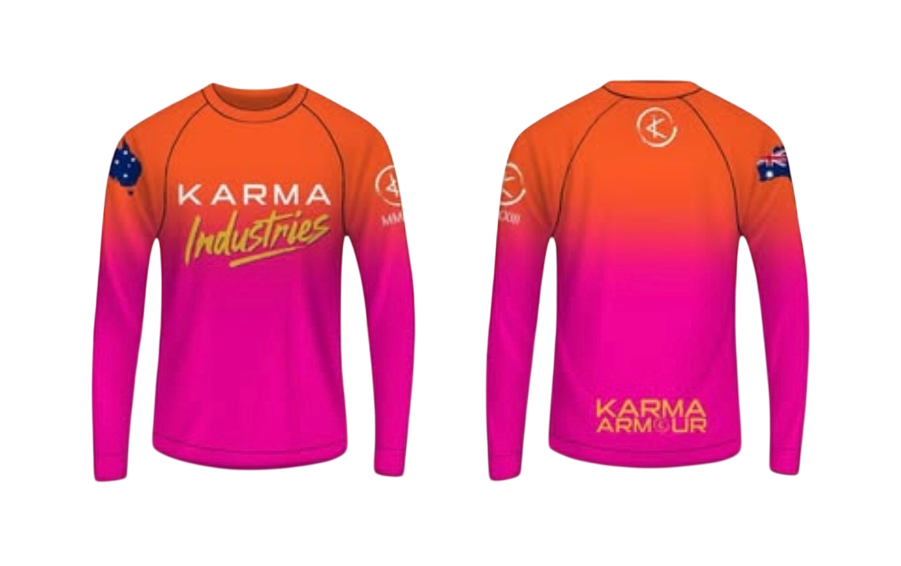 K.I. Sunset BMX/MTB Jersey (Milk Fiber- Stretch)