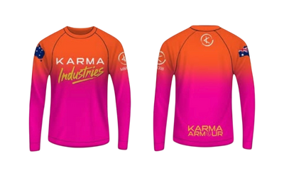 K.I. Sunset BMX/MTB Jersey (Milk Fiber- Stretch)
