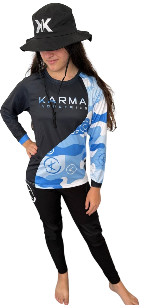 K.I. Blue Camo Jersey