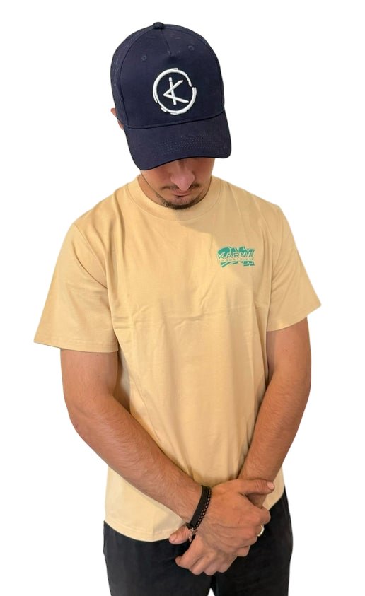 K.I. BMX Heavy Weight Tee - Adult Sand
